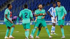 Real Sociedad 1 - Real Madrid 2: resumen, resultado y goles