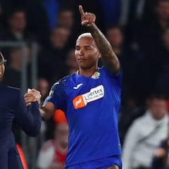 Deyverson se despide del Getafe a medio camino