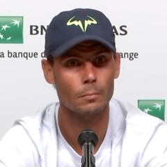 La pregunta más esperada y llega Nadal y responde con una elegancia que es para ponerla en las escuelas