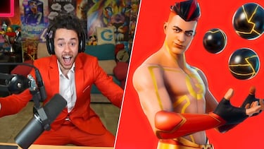 La divertida reacción de TheGrefg a la skin de Rubius en Fortnite: “La mía la hicieron con las patas”
