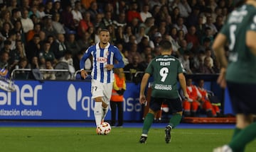 José Luis Catalá, en la Copa del Rey frente al San Tirso, el pasado 31 de octubre.