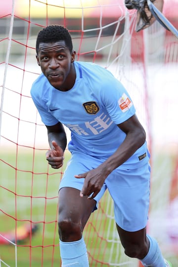 El jugador brasileño llegó al Jiangsu Suning por 28 millones de euros en 2015.