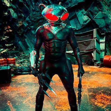 Así de espectacular luce el rediseño de Black Manta en Aquaman 2: nuevas imágenes