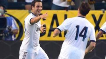 Higuaín abrió el marcador nada más dar comienzo el partido.