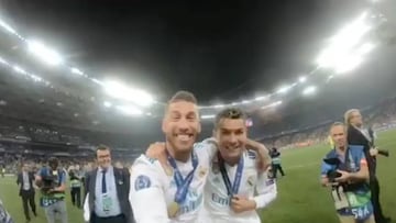 Ramos y Cristiano le dedicaron a Soria el '¿Dónde está serresiete?' 