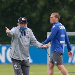 Vázquez y los cinco cambios: “Que se mantenga en el futuro”