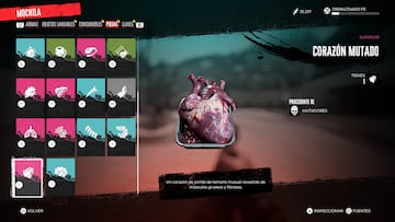 Dead Island 2 cómo conseguir corazones mutados