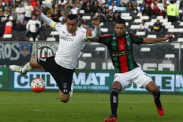 Colo Colo - Palestino, en imágenes