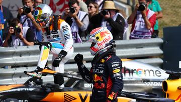 Max Verstappen (Red Bull RB19). Silverstone, Gran Bretaña. F1 2023.