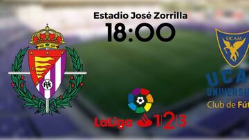 Valladolid vs UCAM Murcia en directo y en vivo online, quinta jornada Liga 1,2,3 2016/17