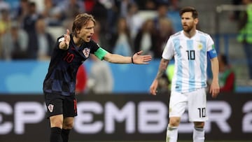 Both Lionel Messi and Luka Modric have tasted World Cup final defeat, but ‘La Pulga’ has redeemed himself.