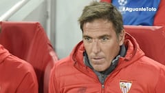 La plantilla del Sevilla da su "apoyo incondicional" a Berizzo