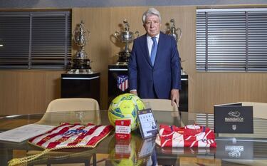 Enrique Cerezo: "El Atlético se crece ante las adversidades"