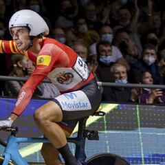 Sebastián Mora, subcampeón de la UCI Track Champions League