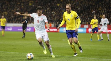 Debut: 15/10/19 Clasificación Eurocopa 2020. Suecia-España.