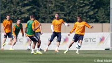 Sergio Ramos y Coentrao se incorporan al grupo