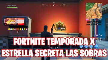 Fortnite Battle Royale - Temporada X: estrella de batalla secreta de Las sobras