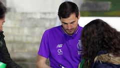Casillas, con el Oporto, habl&oacute; del despido de &Aacute;lvaro del Real Madrid.