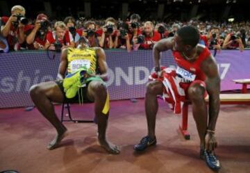 Nueva victoria de Usain Bolt en la final de 200m de los Mundiales de Pekín 2015.