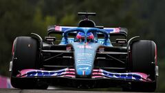Fernando Alonso (ESP) Alpine F1 Team A522.  Belgian Grand Prix, Friday 26th August 2022. Spa-Francorchamps, Belgium.