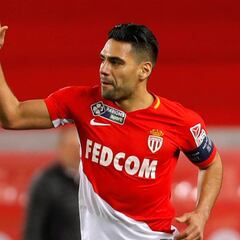 Falcao, con números parejos a los mejor pagados en Francia