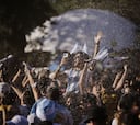 Los argentinos celebran el pase a la final