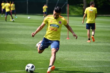 Día 14 en Milanello: Farid Díaz se unió a la Selección Colombia