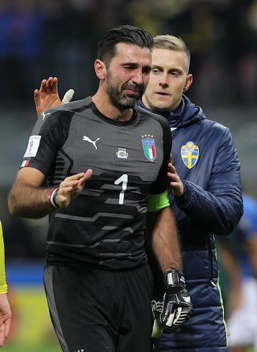 Los italianos no pudieron pasar del empate a cero en San Siro  por lo que no se han clasificado para el Mundial de Rusia 2018.