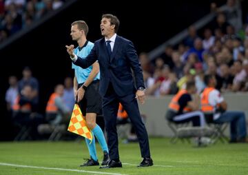 El 21 de julio de 2016, es presentado como seleccionador nacional en sustitución de Vicente del Bosque. Dos días antes del comienzo del Mundial 2018 en Rusia, el Real Madrid anuncia su fichaje como nuevo entrenador del Real Madrid al finalizar el Mundial