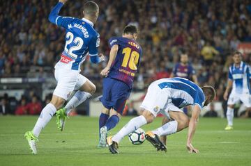 Jugada del gol 1-0 de Leo Messi