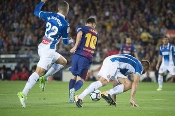 Jugada del gol 1-0 de Leo Messi 