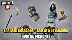 Evento Los Más Buscados de Fortnite: guía de Misiones de Asalto a la Cámara