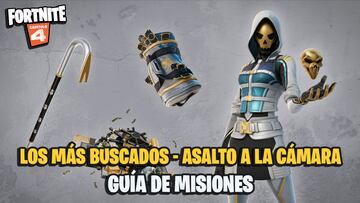 fortnite evento los mas buscados misiones asalto a la camara