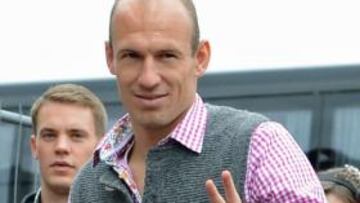 Robben: 'He pensado en colgar las botas por las lesiones"