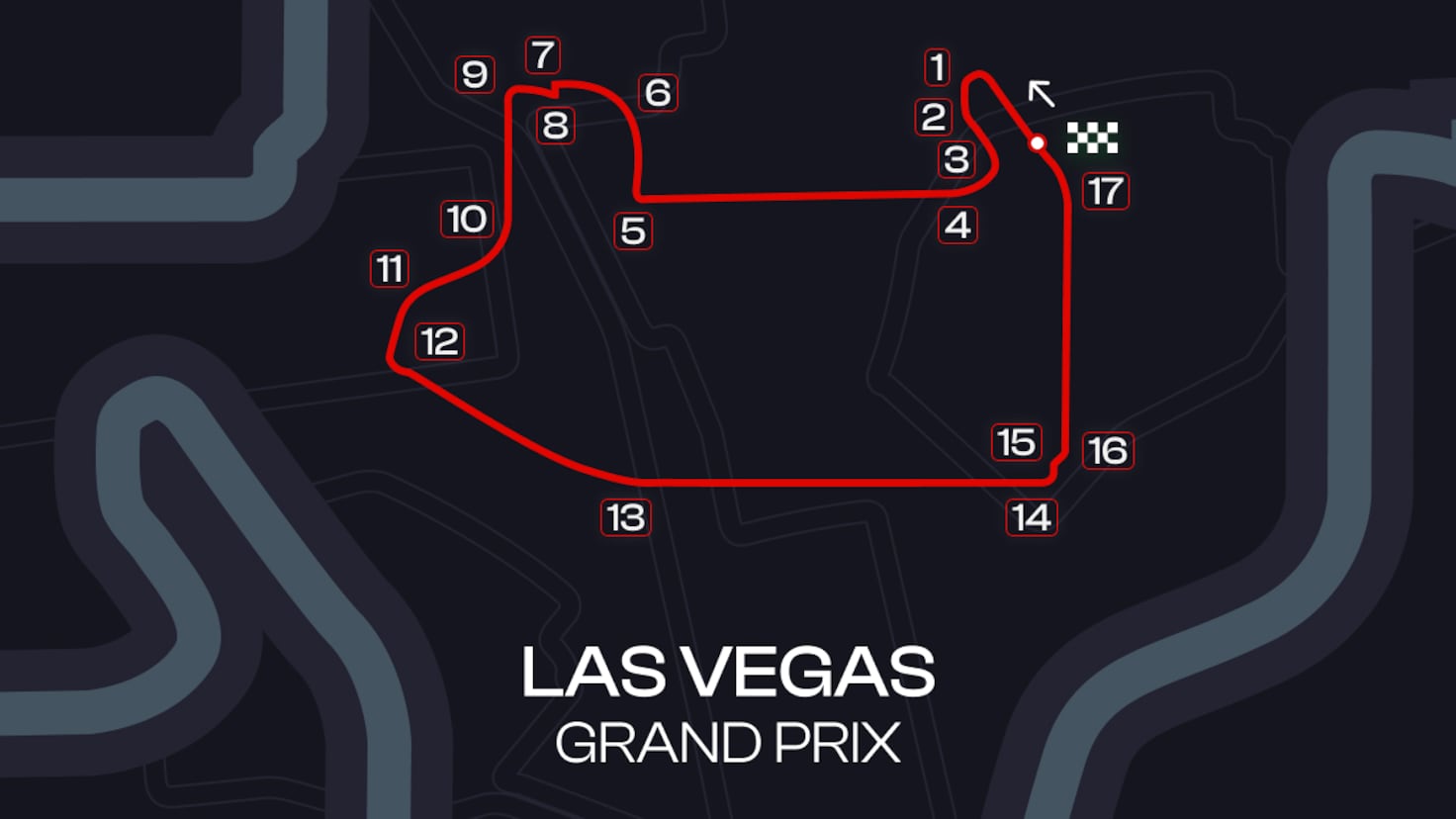 Las Vegas Grand Prix track layout 2024: Formula 1 on the strip - AS USA