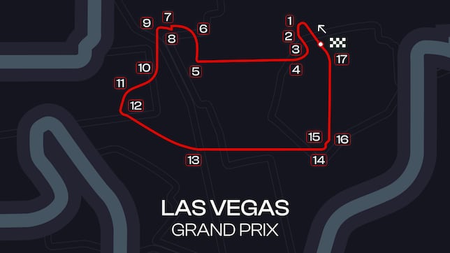 Las Vegas Grand Prix track layout 2024: Formula 1 on the strip - AS USA