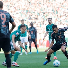 Resumen del Werder Bremen vs Bayern, jornada 4 de la Bundesliga