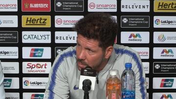 La explicación de Simeone sobre su audio filtrado en el Mundial