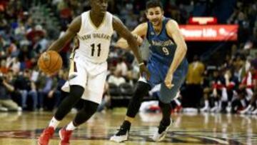 Towns aprovecha la ausencia de Davis y los Wolves ganan