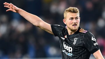 De Ligt: &quot;Miro el proyecto deportivo, ser cuarto dos a&ntilde;os seguidos no es suficiente...&quot;.