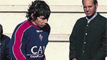 <b>RETORNO</b>. Pablo García está recuperado y vuelve al once de Osasuna.