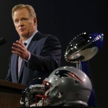 Si los Patriots fracasan en la temporada 2015 siempre podrán echarle la culpa a Roger Goodell, el comisionado de la NFL.