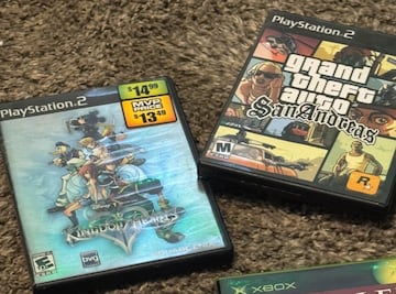 kingdom hearts grand theft auto san andreas ps2 playstation 2 contenedor basura reddit