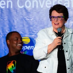 Billie Jean King no pudo entrar a 'su' Centro por seguridad y no faltaba desde 1959