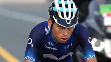 Einer Rubio, ciclista del Movistar