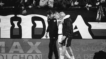 De Frutos: “La lesión no es tan grave como parecía”