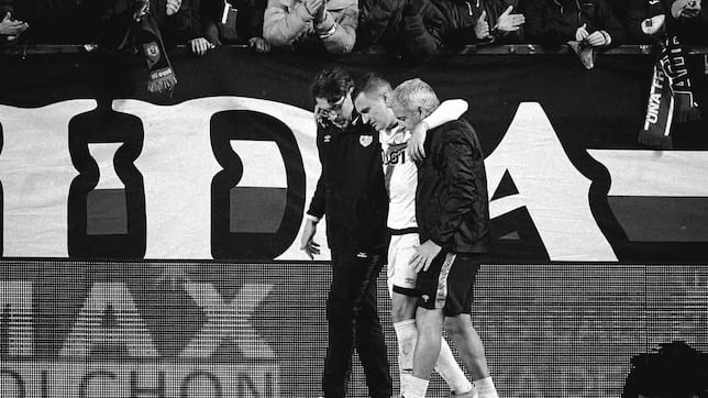 De Frutos: “La lesión no es tan grave como parecía”