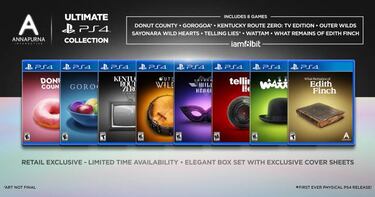 Ultimate PS4 Collection: Annapurna presenta una edición limitada con 8 juegos