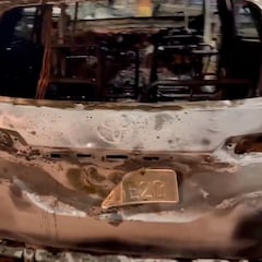 Incendian carro de Steven Mendoza por descenso de Santos