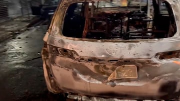 Hinchas del Santos generan disturbios tras el descenso de su equipo.